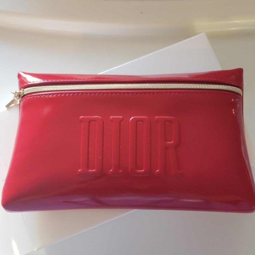 Dior makeup pouch